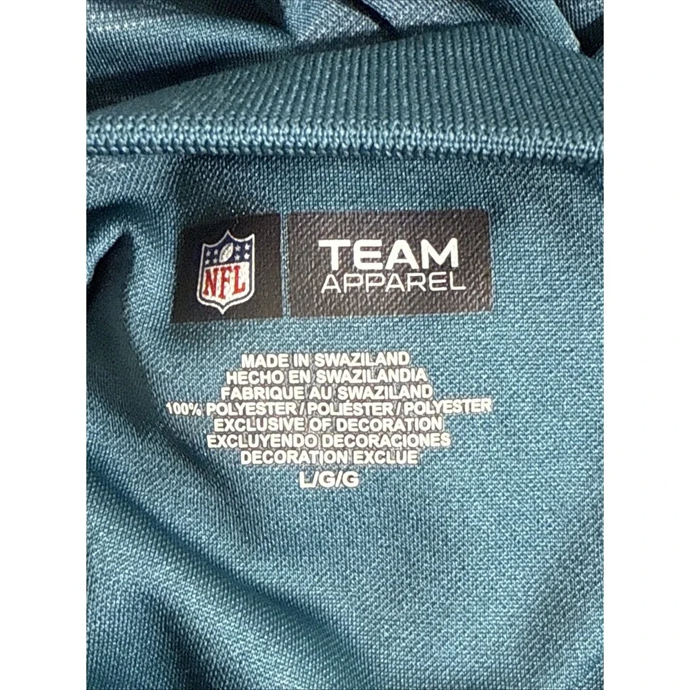 Nike Philadelphia Eagles Polo Shirt Mens Size Large Performance‎ Stretch Philly